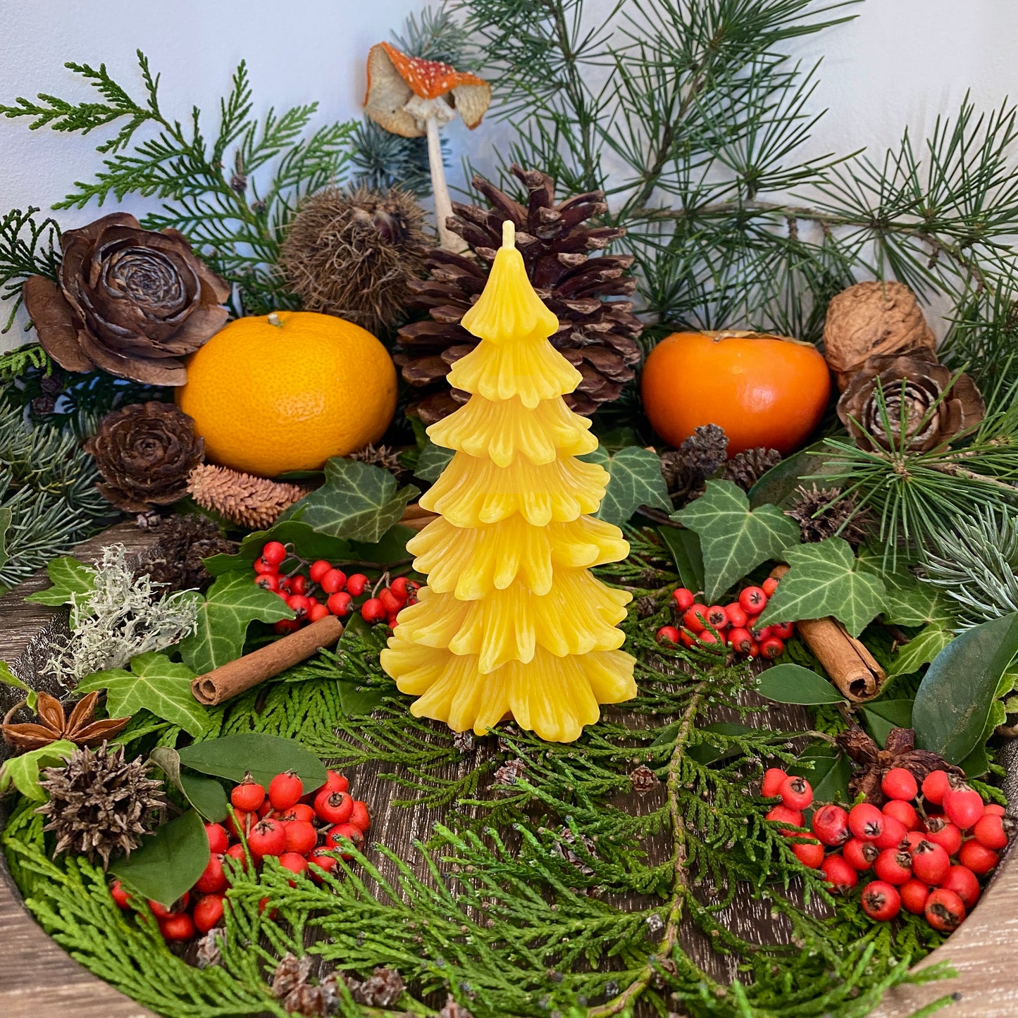 Evergreen Tree Candles