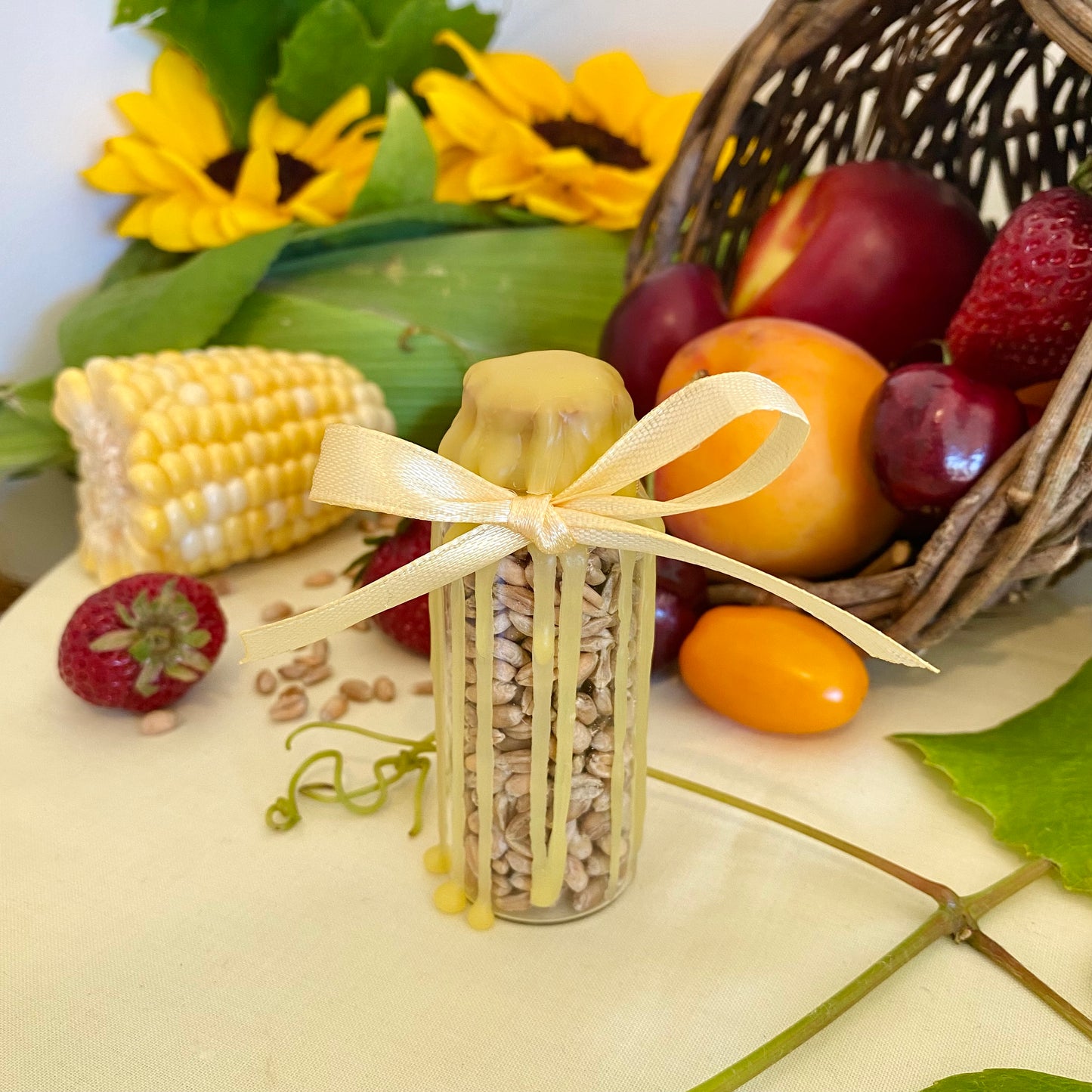 Lughnasadh Intention Bottle of Wheat