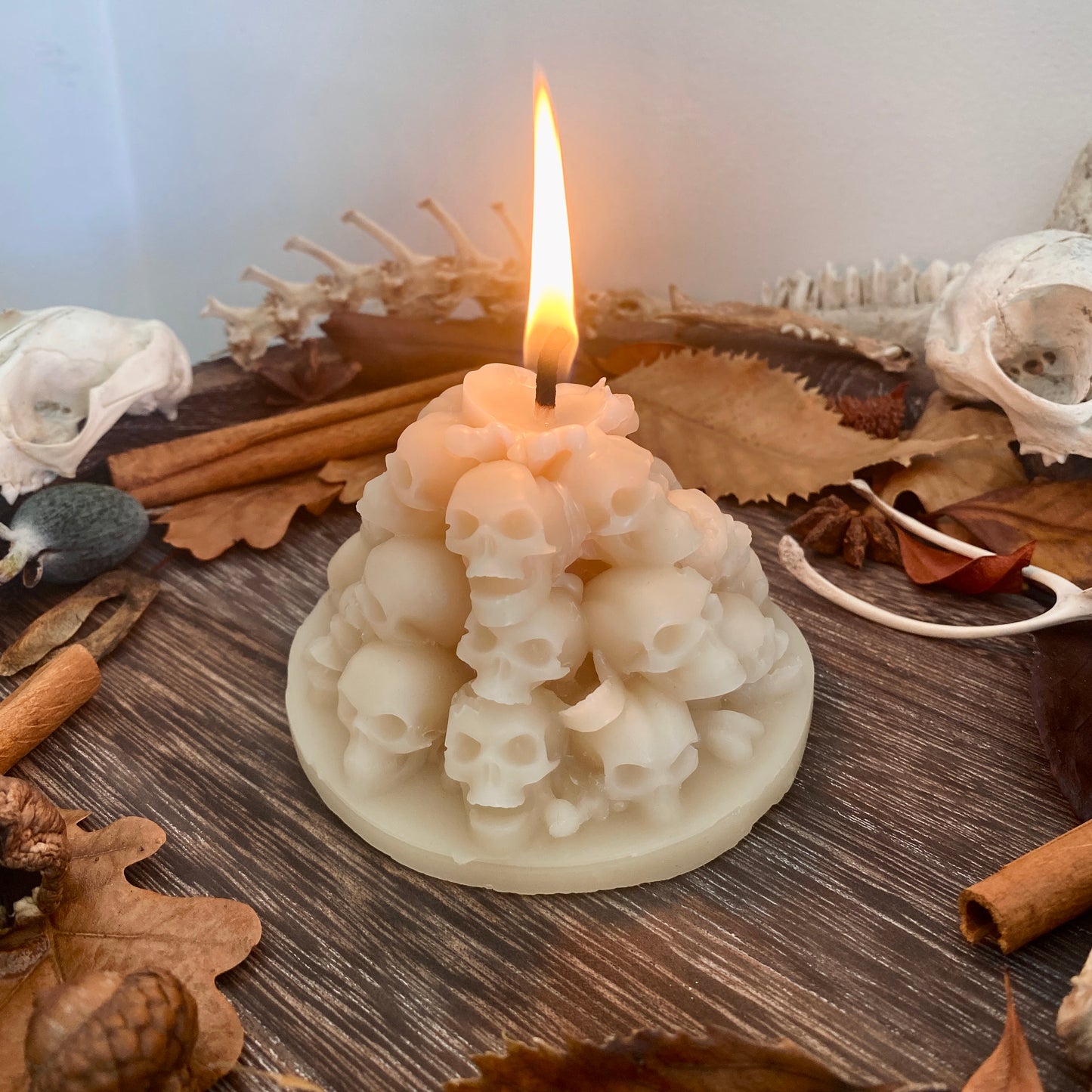 Skulls and Bones Candle