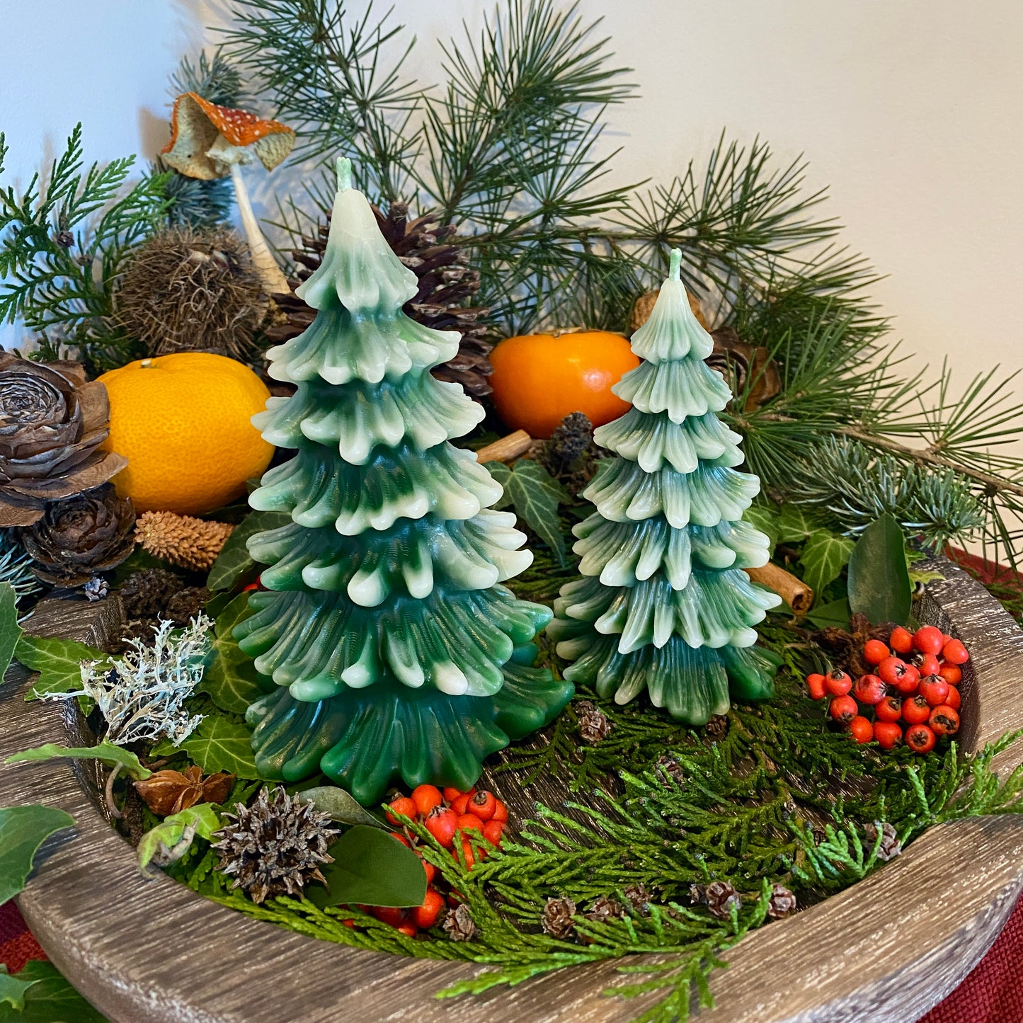 Evergreen Tree Candles