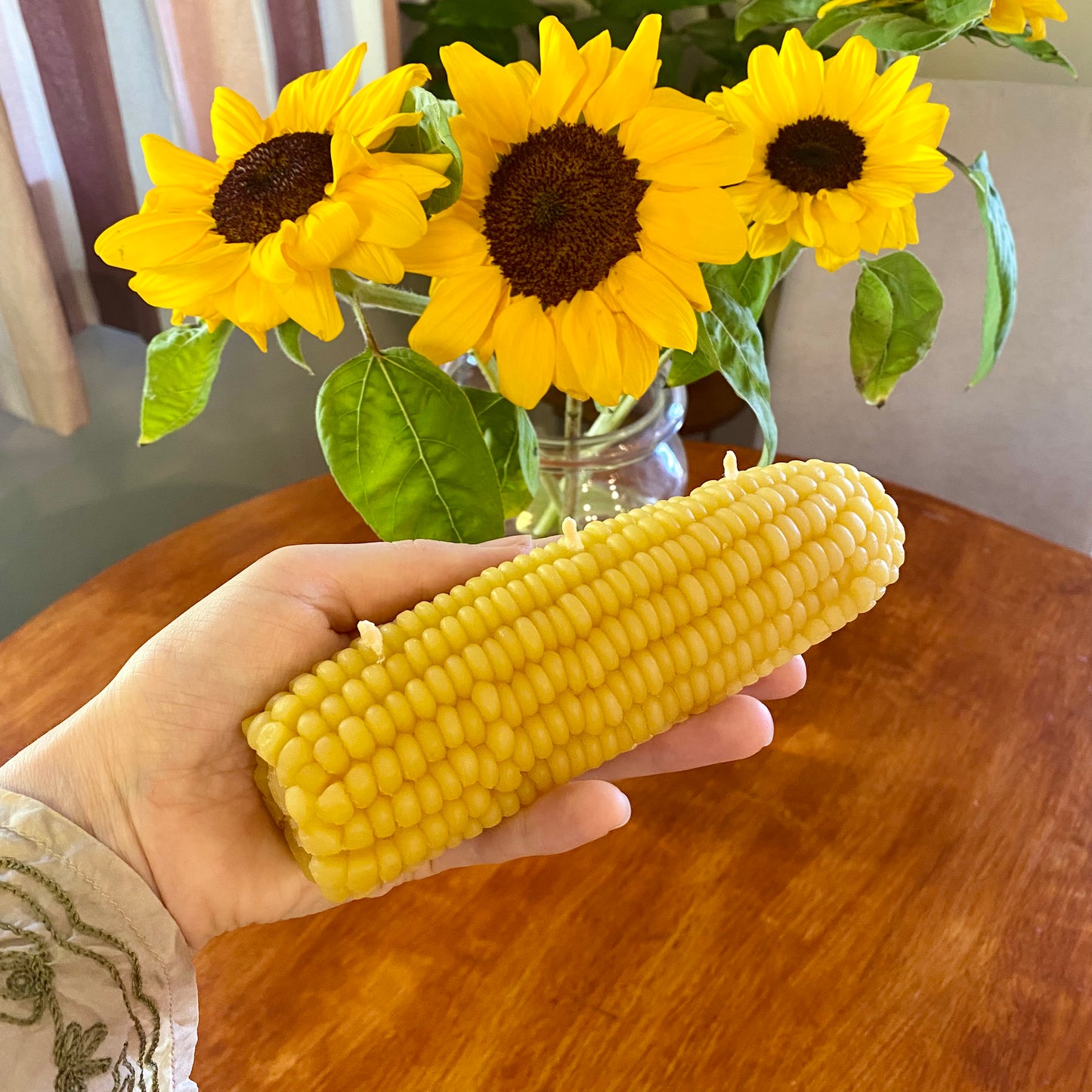 Whole Corncob Candle