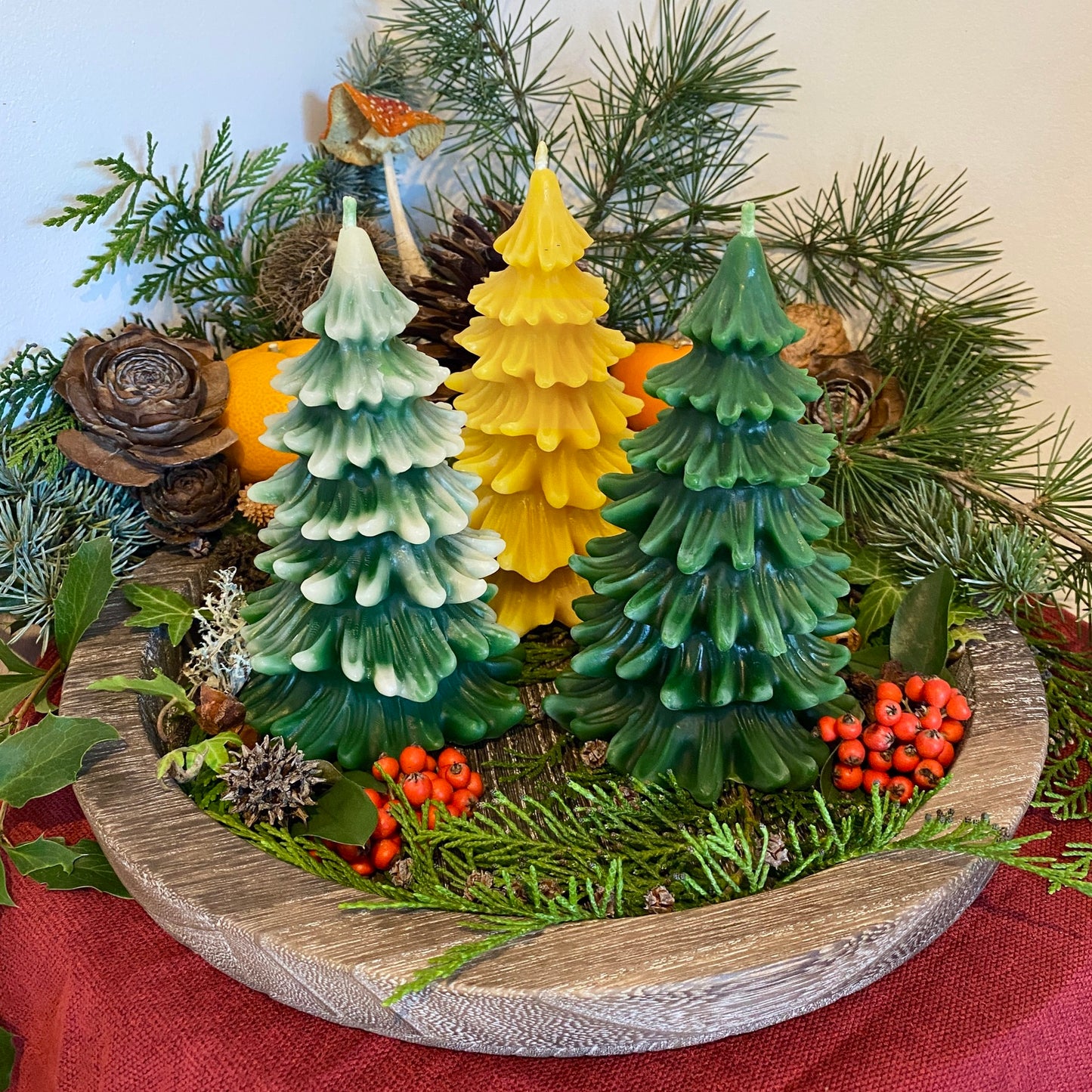 Evergreen Tree Candles