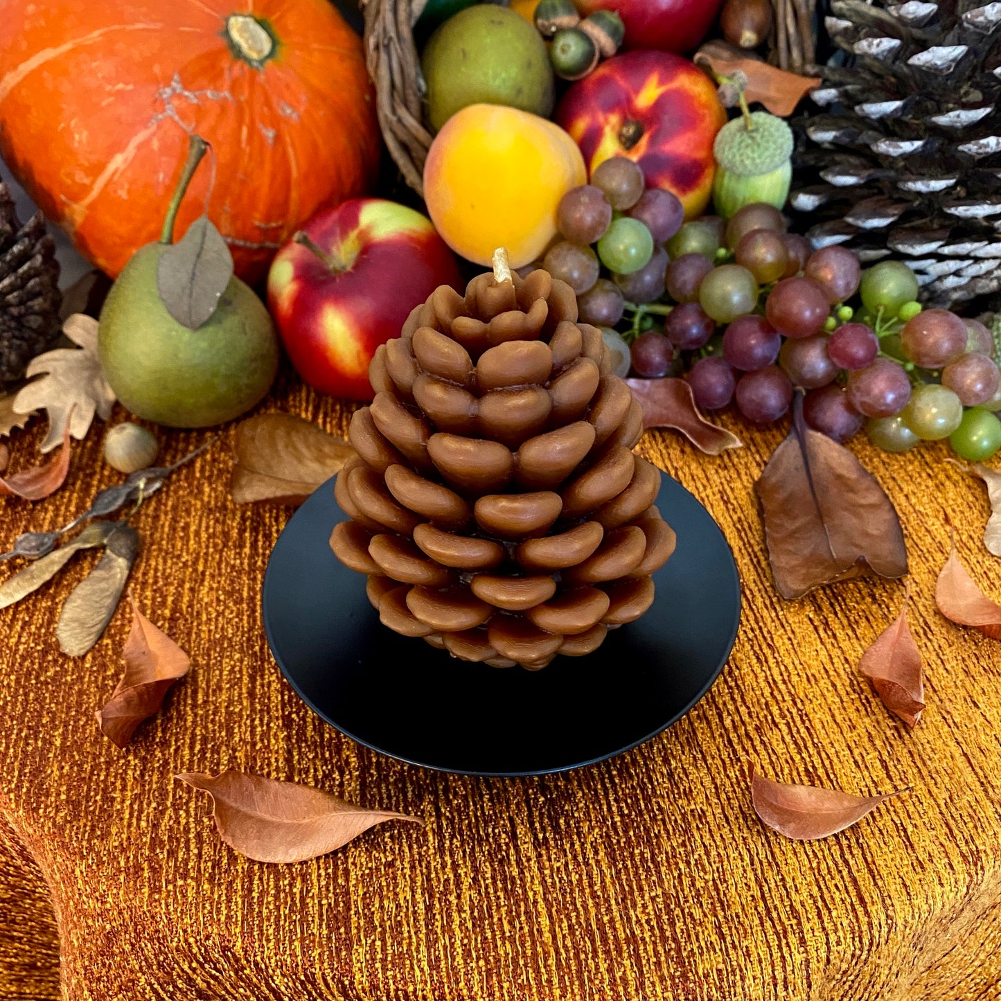 Pinecone Candle