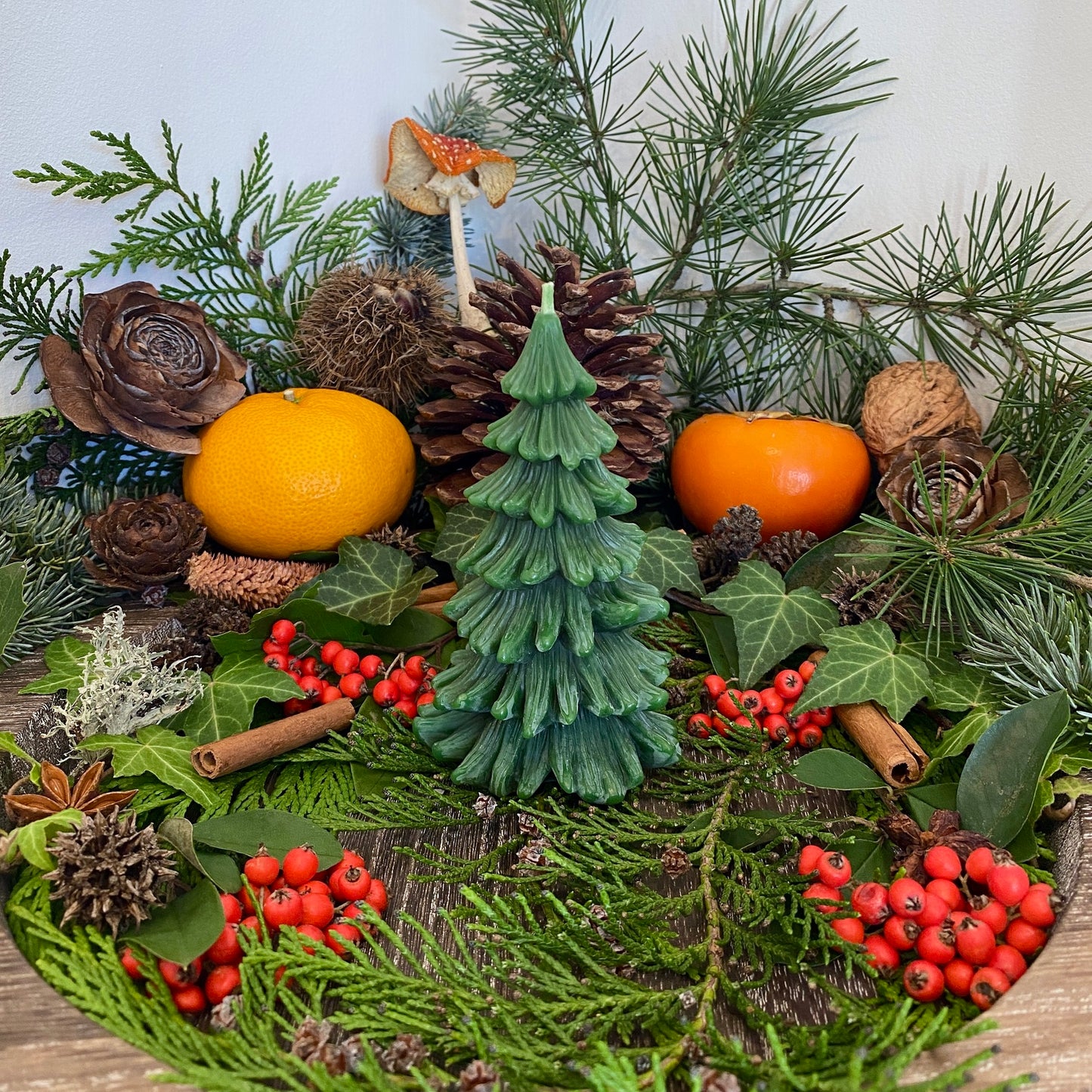 Evergreen Tree Candles