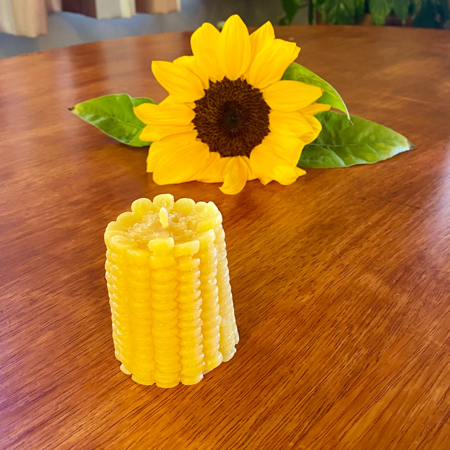 Half Corncob Candle