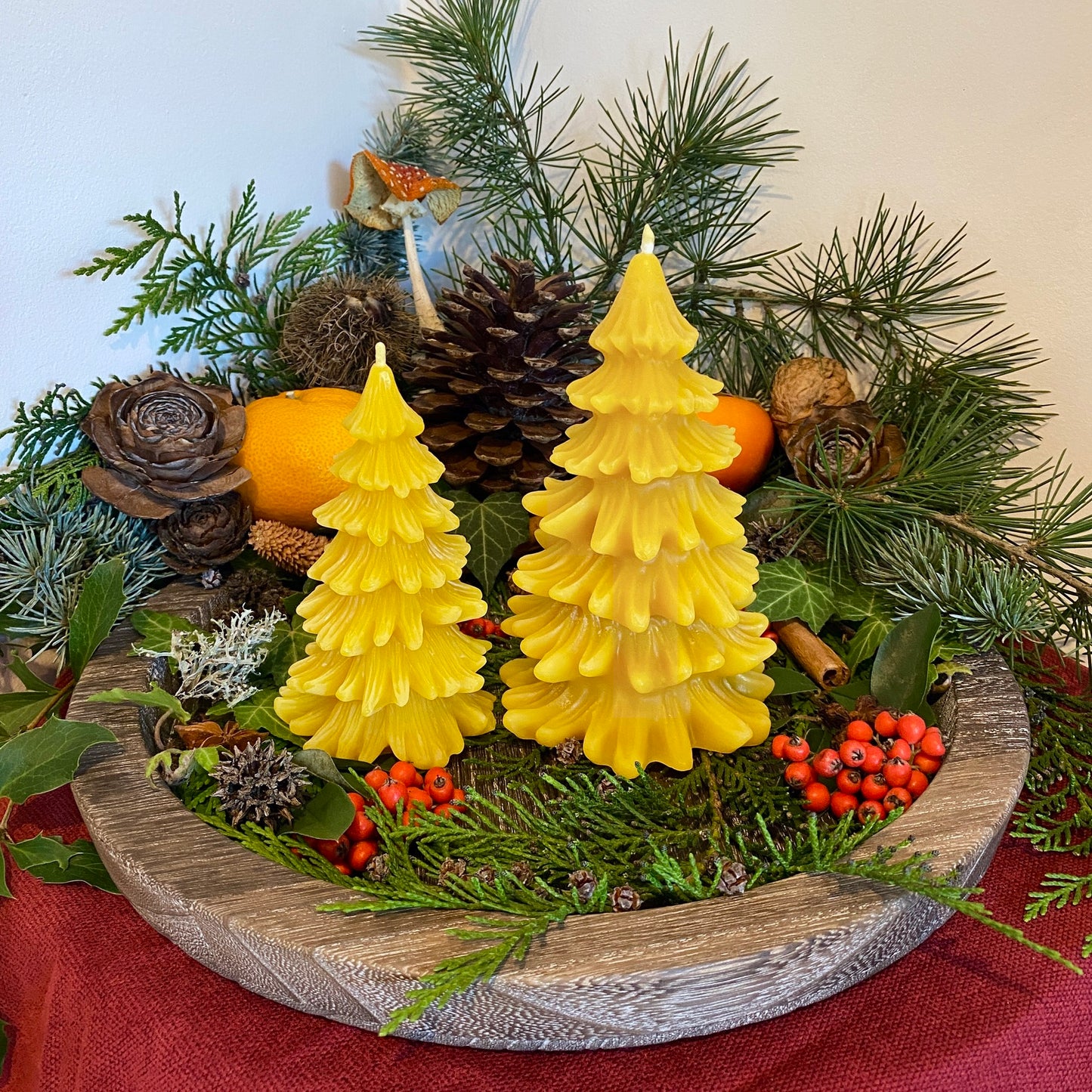 Evergreen Tree Candles