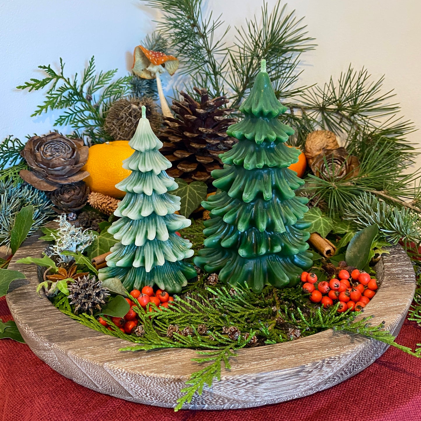 Evergreen Tree Candles