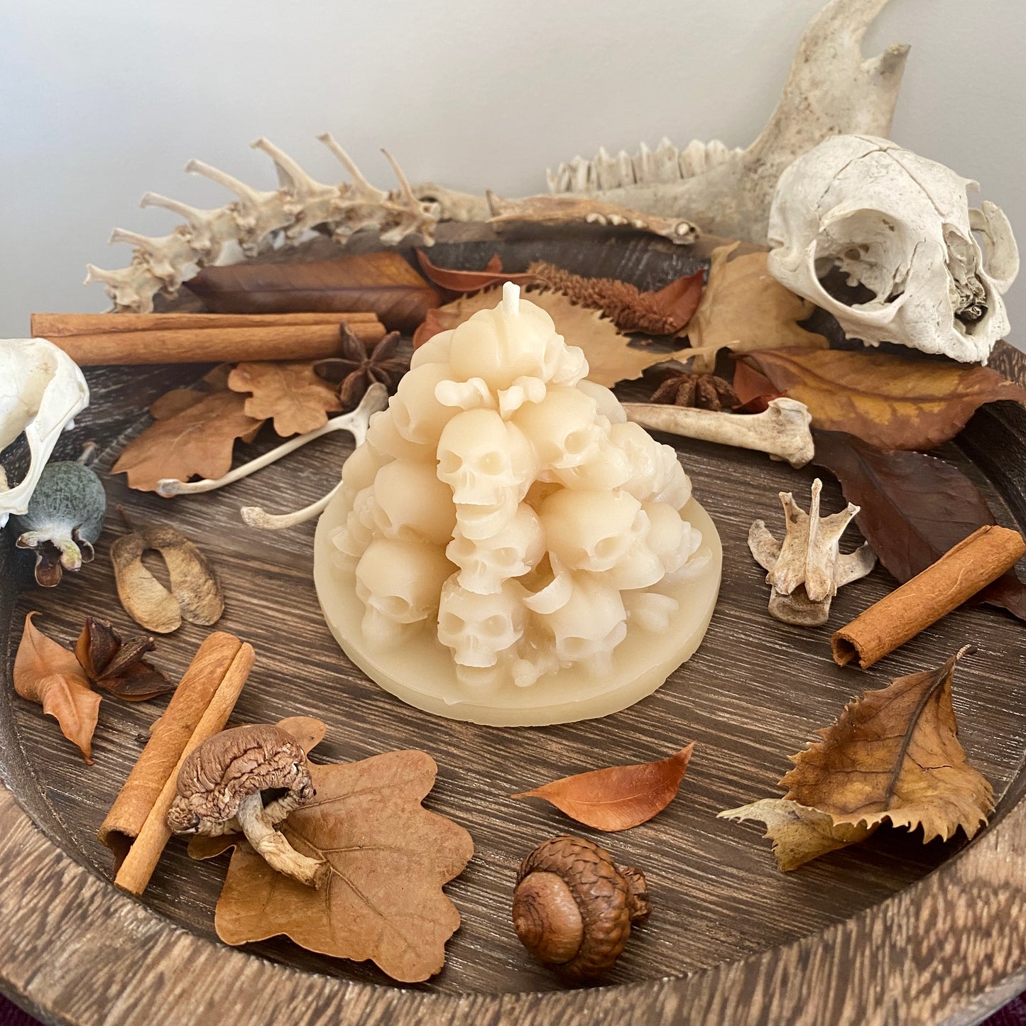 Skulls and Bones Candle