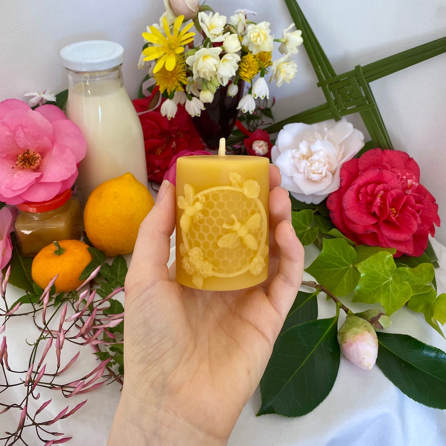 Honeybees Candle