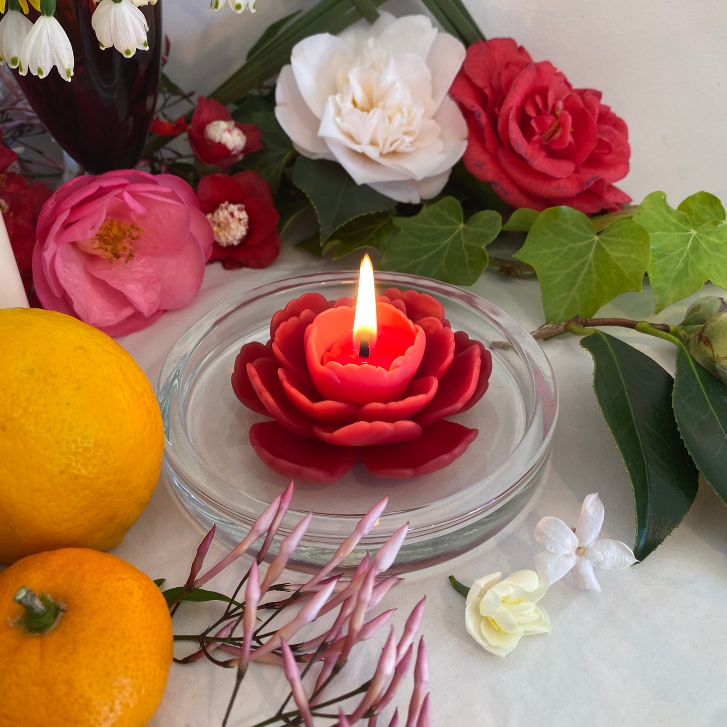Camellia Candle