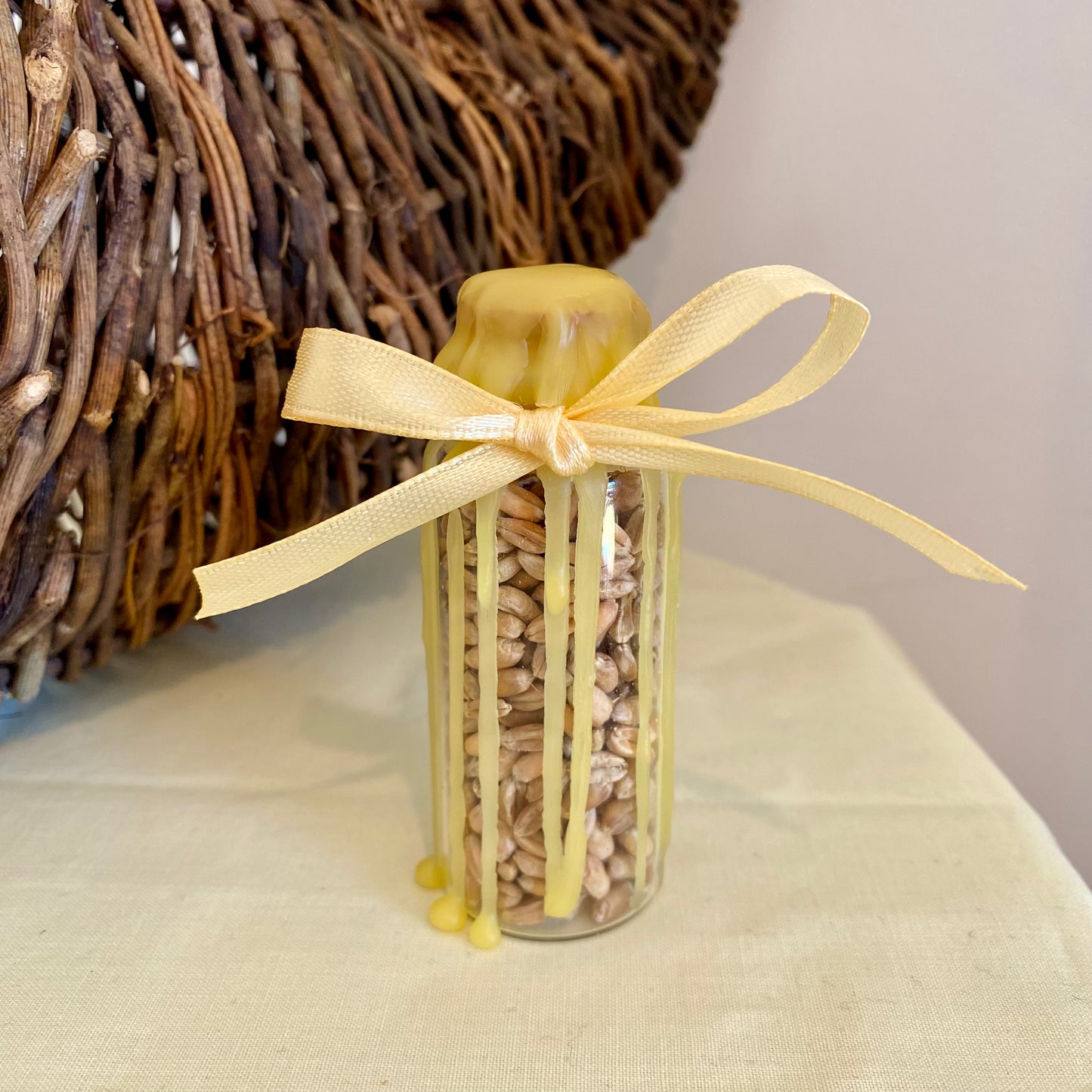 Lughnasadh Intention Bottle of Wheat