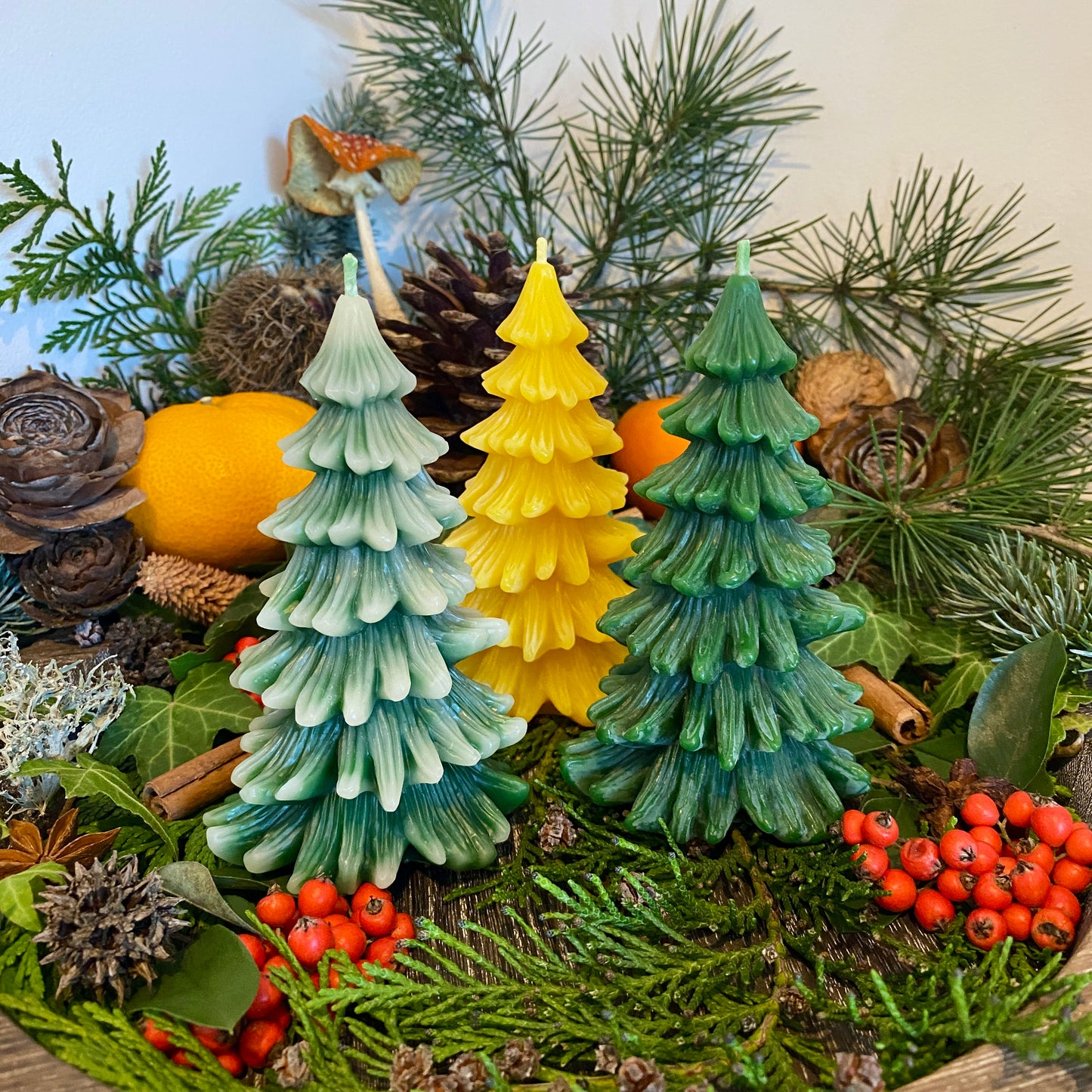 Evergreen Tree Candles