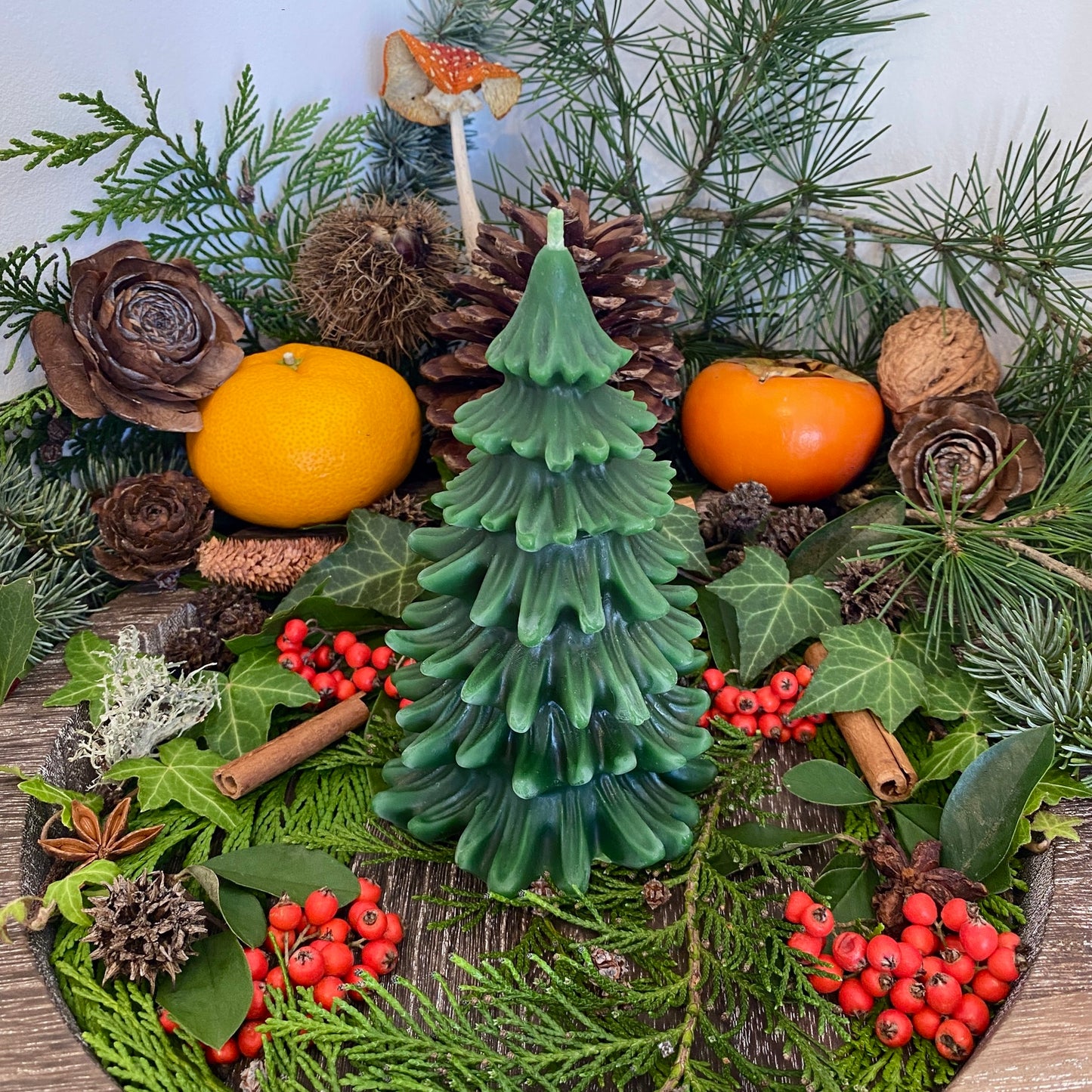 Evergreen Tree Candles