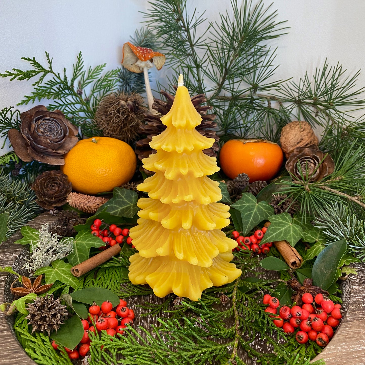Evergreen Tree Candles