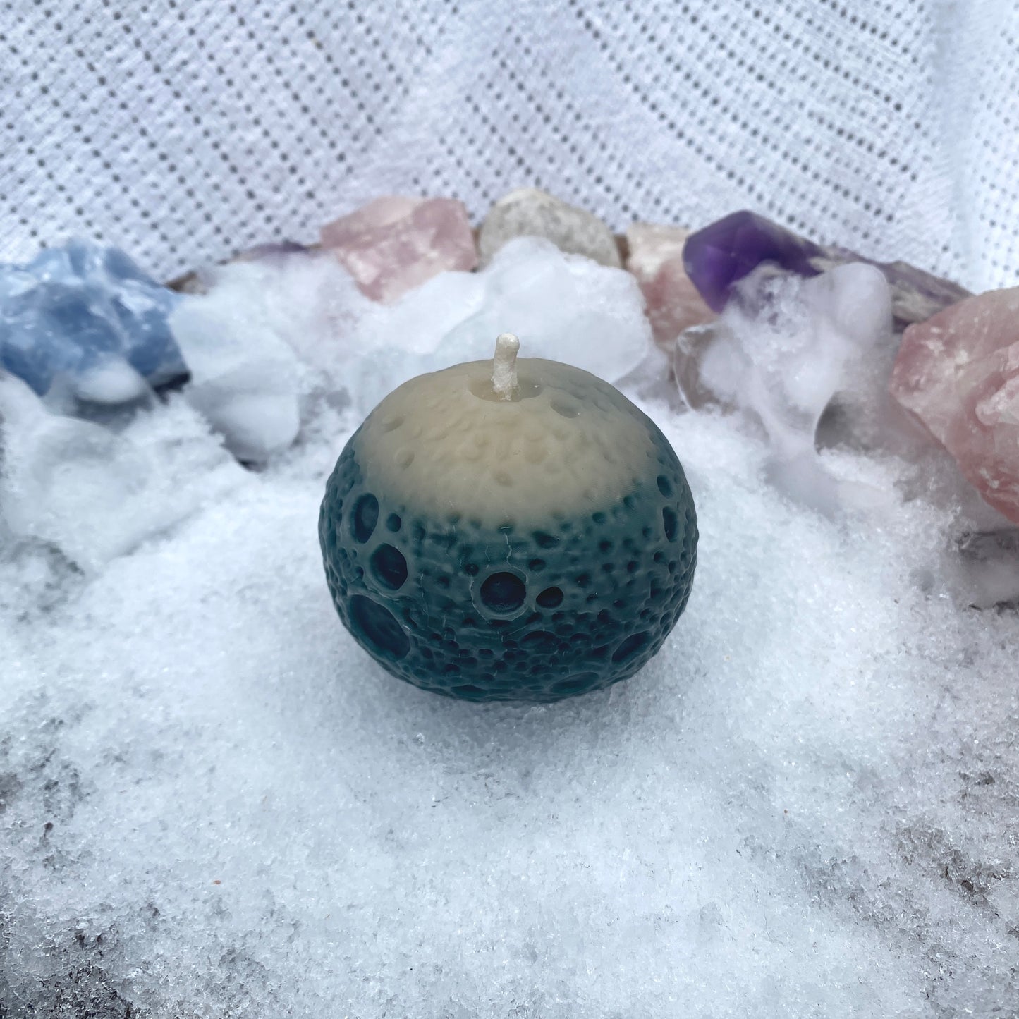 Snow Moon Candle