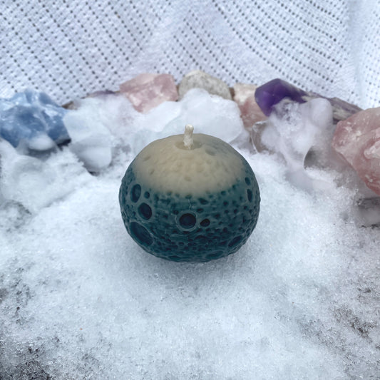 Snow Moon Candle