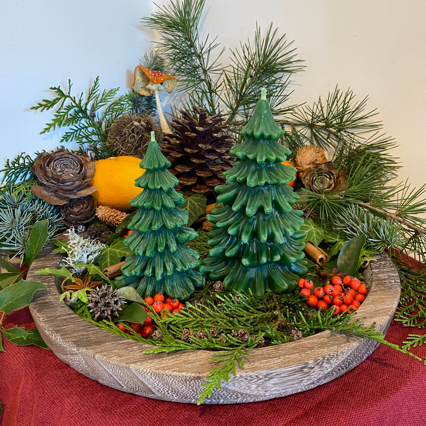 Evergreen Tree Candles