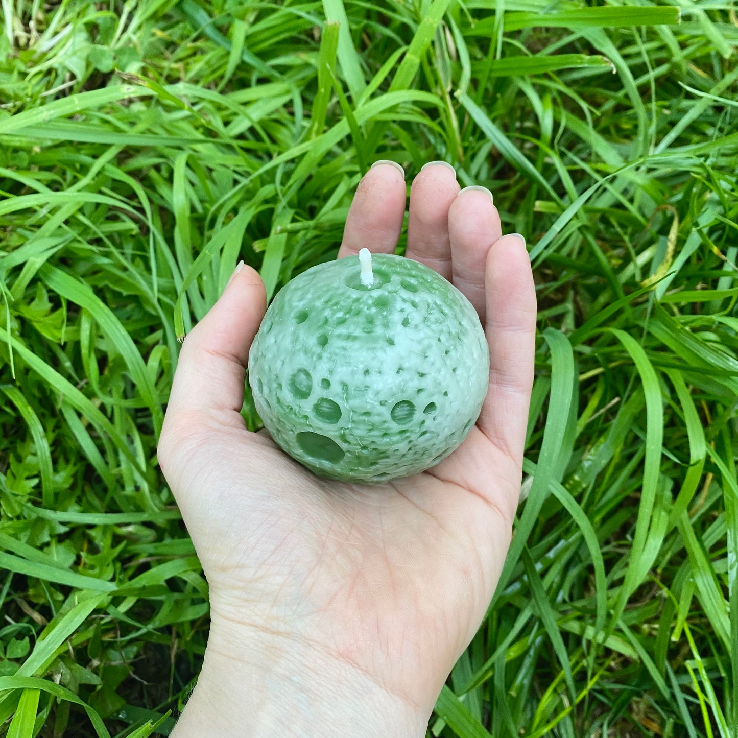 Frost Moon Candle