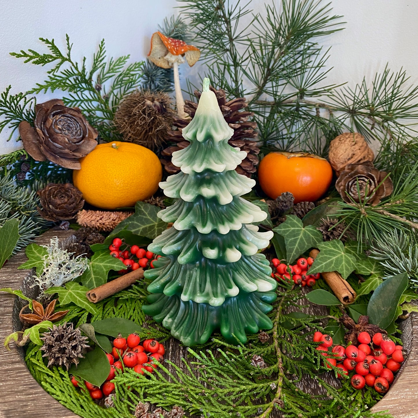 Evergreen Tree Candles